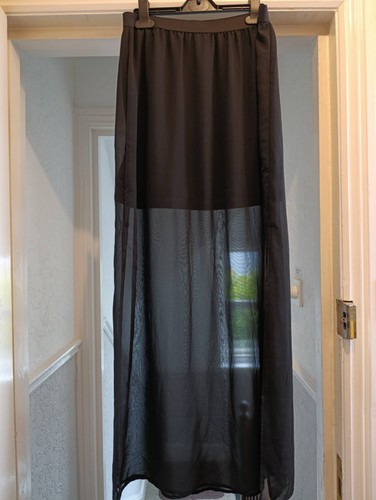 Divided black sheer - h&m,