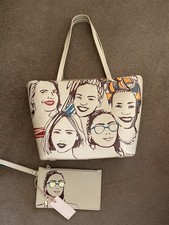 BN Radley RARE ? Ltd Edition Faces Of The City Bag and wristlet REDUCED 