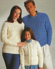  Family Aran Sweater &