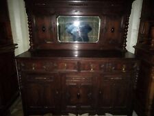 Antique Walnut Buffet Dresser with Mirror-18 Century-GdCon-PLseeMy OtherDressers