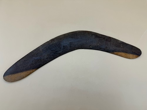 Old aboriginal boomerang - old, with