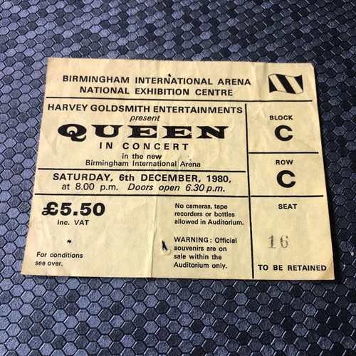 Queen ticket birmingham nec - ticket,