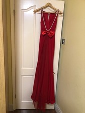 Beautiful red prom dress