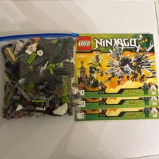 Lego 9450 Ninjago Epic Dragon Battle, incomplete with instructions