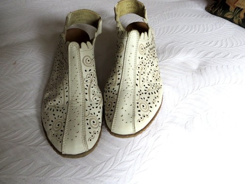 Rieker white sandals size - white,