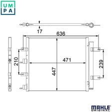 CONDENSER AIR CONDITIONING AC