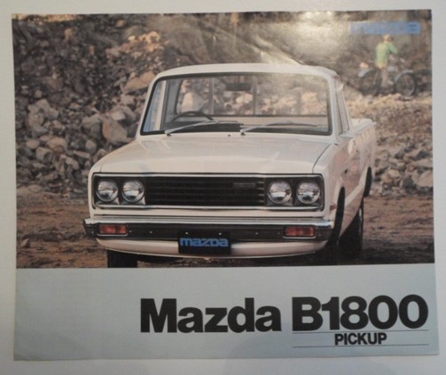 Mazda b1800 pick orig - mazda, 1977