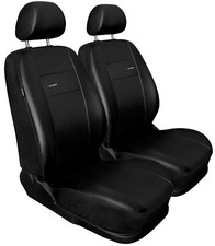 Front seat covers fit Vauxhall Tigra black  Leatherette
