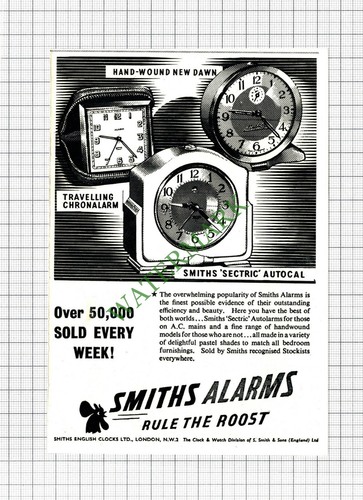 Smiths english clocks - english, ltd