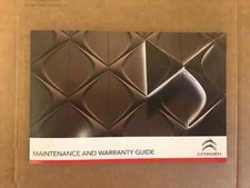 CITROEN SERVICE HISTORY & MAINTENANCE RECORD BOOK NEW GENUINE C1 C2 C3