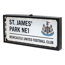 Newcastle United FC Metal LED Street Sign - UK Seller - Same Day Dispatch