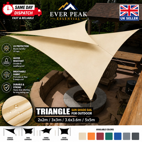 Triangle outdoor shade - outdoor, sail