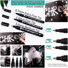 Silver Chrome Marker Pen