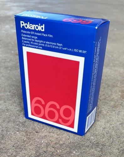 Polaroid 669 type color - color,