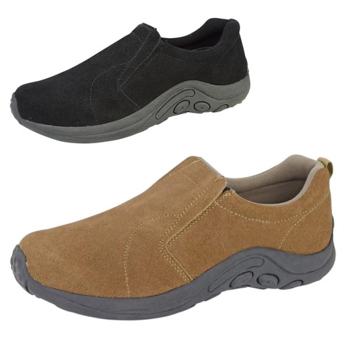 Mens leather suede - leather,