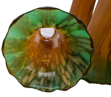 5 Tiffany Amber/Green Lily Light Shades