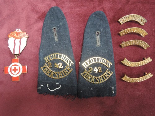 Vintage red cross vad - vad, shoulder