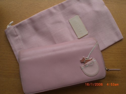 Pink radley wallet style - pink,