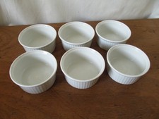 6 x Pillivuyt France White