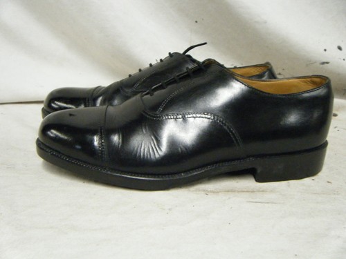 Mens black leather parade - mens,