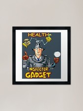 Health Inspector Gadget Framed