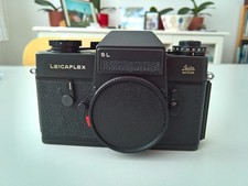 Leicaflex SL, black  chrome, superb condition plus multiple Leitz accessories