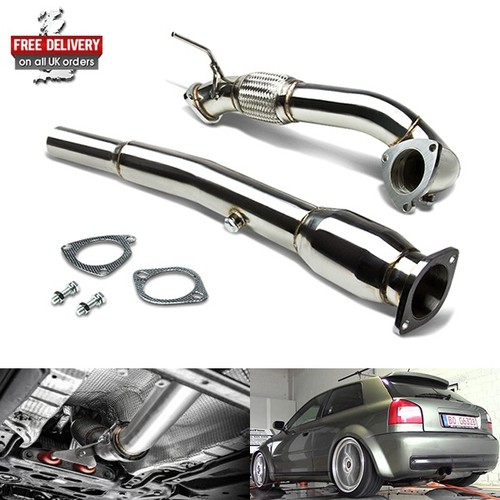 Polished stainless exhaust - polished, de