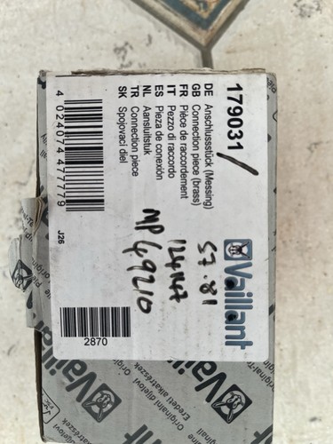 Vaillant connection brass - vaillant,