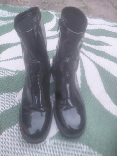 River island black patent able - river,