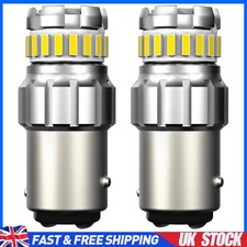 2Pcs AUXITO 1157 LED Bulbs 6500K White Back Up Reverse Light Parking Brake Lamps