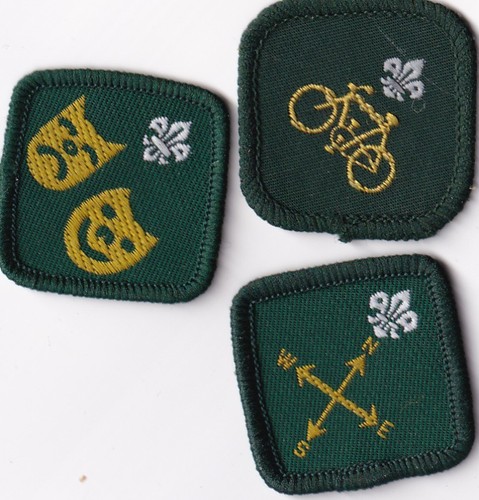 Boy scout badges - scout, obsolete