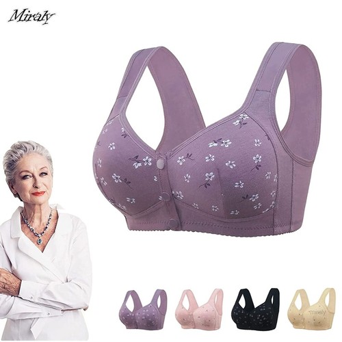 Womens front snap - snap, wireless