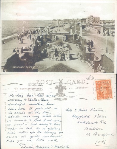 Promenade gardens cleveleys - promenade,