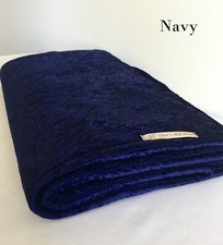 Bed Runner in Crushed Velvet