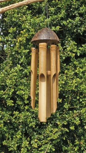 Bamboo wind chime - bamboo,