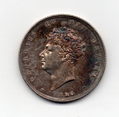 1825 shilling george iv - 1825, shilling,