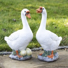 Set of 2 Goose Garden