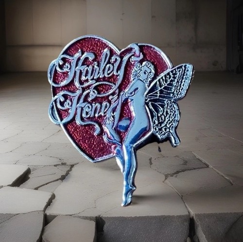 Harley rocker pin badge - harley, heavy