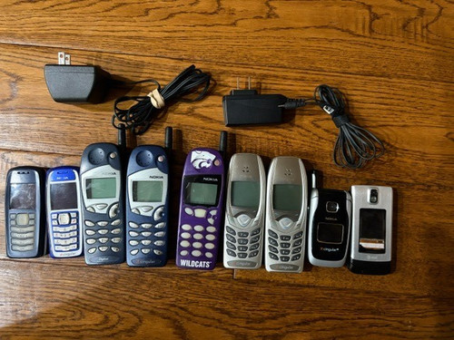 Lot vintage nokia - of, cell