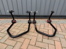 LV8 Front & Rear Motorcycle Paddock Stands