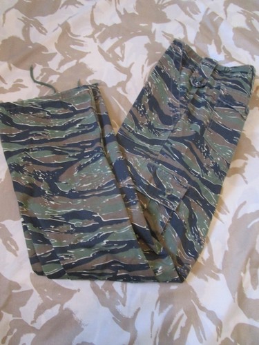 Tiger stripe trousers army - tiger,