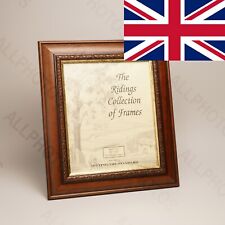 Spicer Hallfield Ridings T18- 10x12" - Dark Wood Effect Photo Presentation Frame