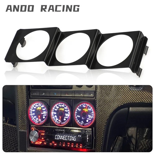 Triple 52mm gauge holder - 52mm, x
