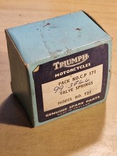 Triumph T21 Valve Spring Set. Original NOS Part No. 99-3744