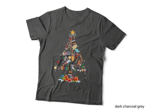 Art xmas tree decor - xmas,