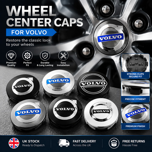 Volvo 64mm alloy - volvo, wheel