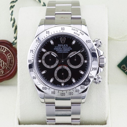 Rolex daytona 116520 black - rolex,
