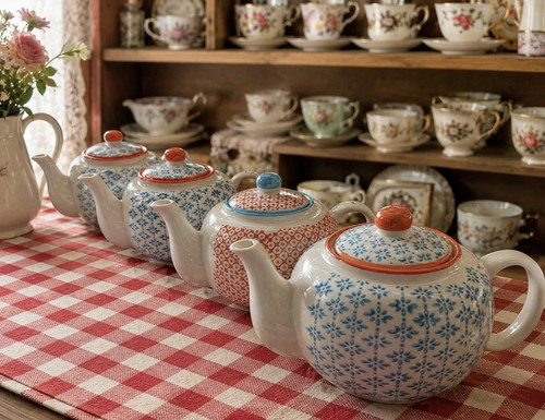 Job lot vintage teapots - job, of