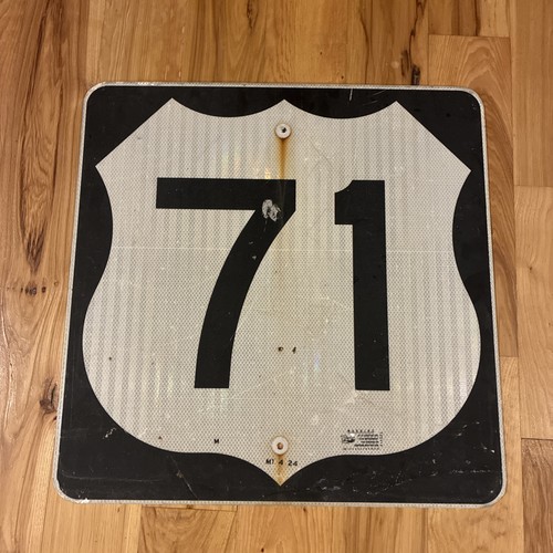 Route highway sign metal - route,