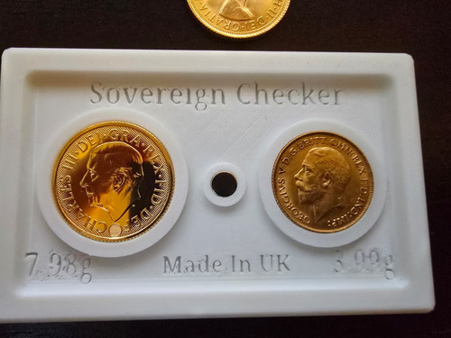 Gold sovereign coin - sovereign,